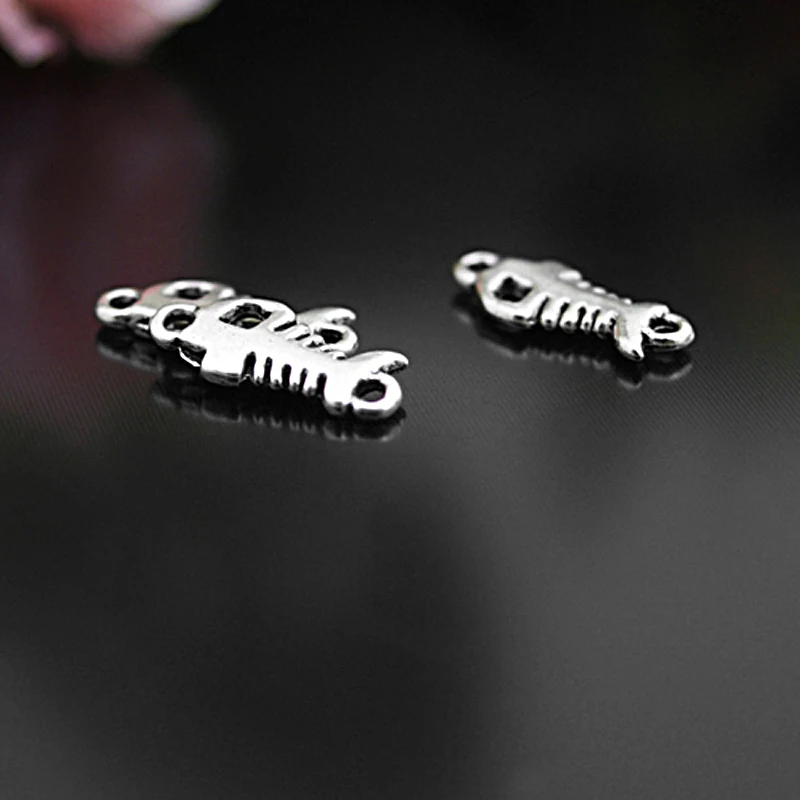 (26700)100PCS 15x11MM Antique Style Zinc Alloy Fish Bones Charms Pendants Jewelry Findings Accessories
(26700)100PCS 15x11MM Antique Style Zinc Alloy Fish Bones Charms Pendants Jewelry Findings Accessories