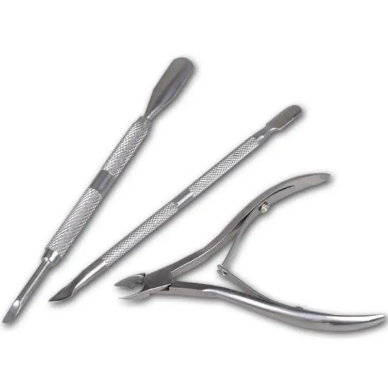 Mayitr 3pcs Nail Art Cuticle Spoon Pusher Nipper Clipper Manicure Set Professional Nail Tool kit
Mayitr 3pcs Nail Art Cuticle Spoon Pusher Nipper Clipper Manicure Set Professional Nail Tool kit