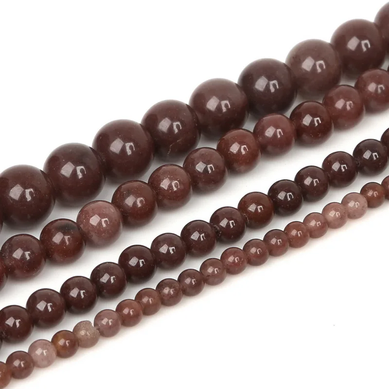 4MM 6MM 8MM 10MM Strawberry Quartz Natural Stone Beads Pick Size 15"DIY Bracelet Necklace For Jewelry Making
4MM 6MM 8MM 10MM Strawberry Quartz Natural Stone Beads Pick Size 15"DIY Bracelet Necklace For Jewelry Making