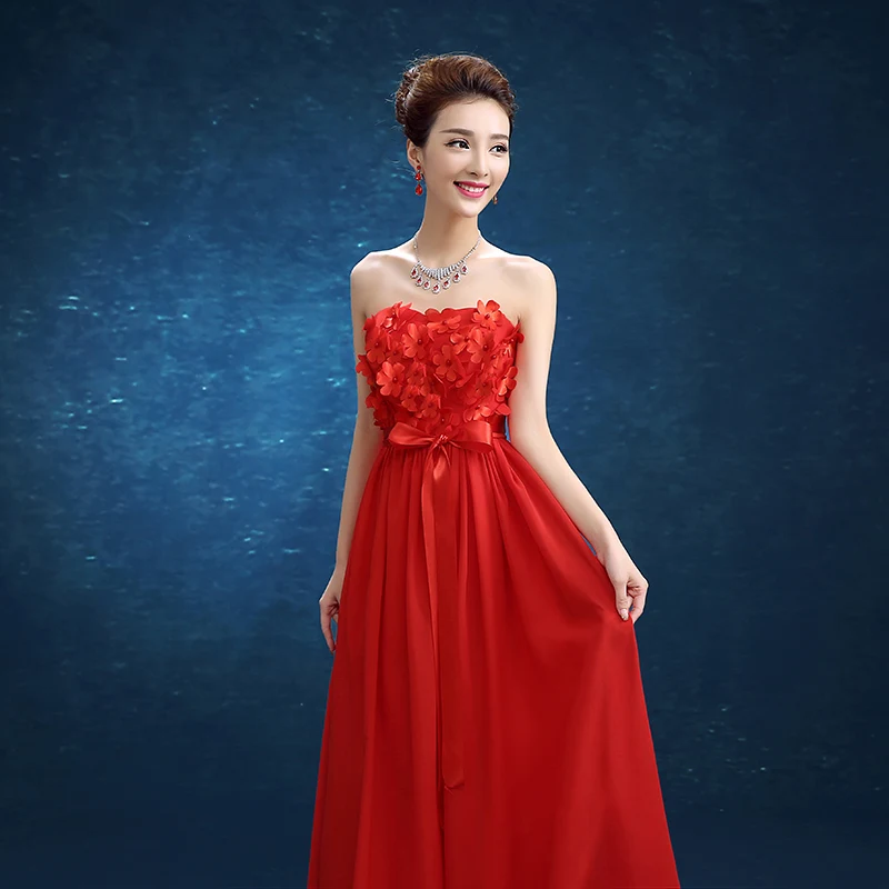 New Fashion Bridesmaid Dresses Elegant Princess Bride Gown Long Sexy Chiffon Ball Prom Party Homecoming/Graduation Formal Dress
New Fashion Bridesmaid Dresses Elegant Princess Bride Gown Long Sexy Chiffon Ball Prom Party Homecoming/Graduation Formal Dress
