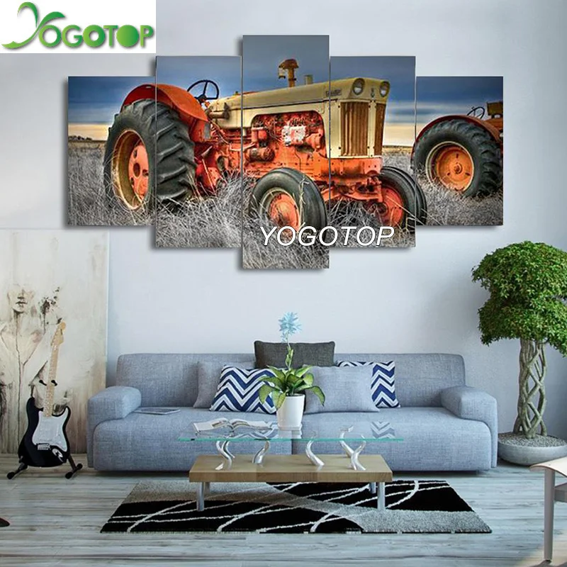 YOGOTOP DIY Diamond Painting Cross Stitch Kits Full Embroidery 5D Square Drill Mosaic Home Decor farm tractor 5pcs ML558
YOGOTOP DIY Diamond Painting Cross Stitch Kits Full Embroidery 5D Square Drill Mosaic Home Decor farm tractor 5pcs ML558