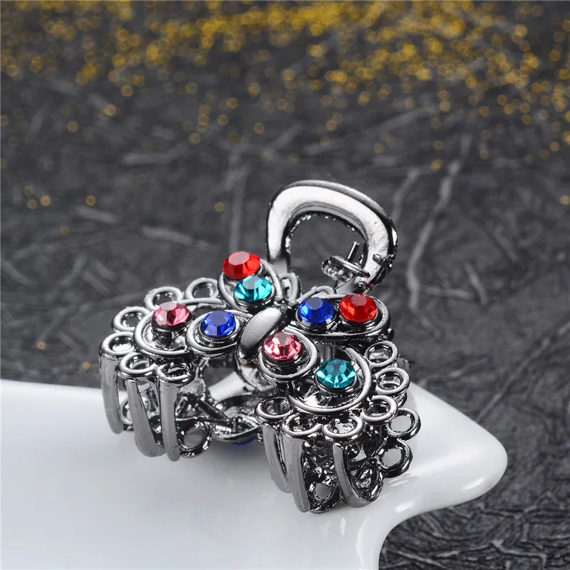 WWLB Color Butterfly Lady Headwear Crystal Flower Clamp Hair Claw Fashion Hairwear Hair Clip Decorfor Girls Valentine's Day Gift
WWLB Color Butterfly Lady Headwear Crystal Flower Clamp Hair Claw Fashion Hairwear Hair Clip Decorfor Girls Valentine's Day Gift