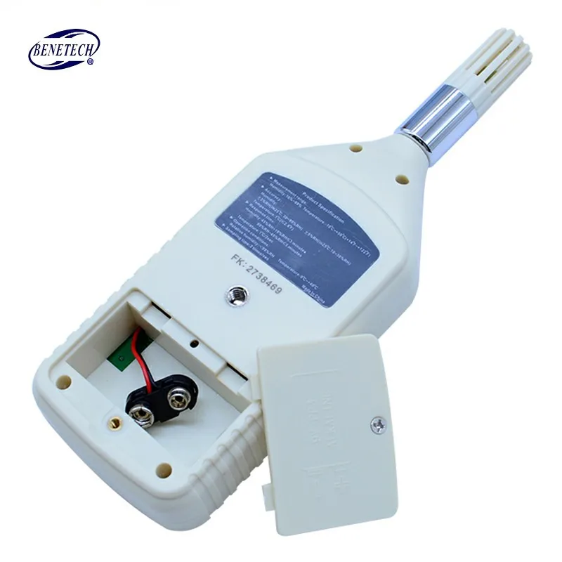 Digital Thermo-hygrometer GM1360 -30C-80C Temperature Humidity Meter Moisture Tester Thermometer with LCD display
Digital Thermo-hygrometer GM1360 -30C-80C Temperature Humidity Meter Moisture Tester Thermometer with LCD display