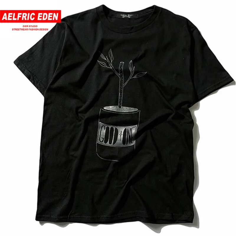 Aelfric Eden Little Sapling Grahic Мужская футболка с рисунком простая свободная уличная