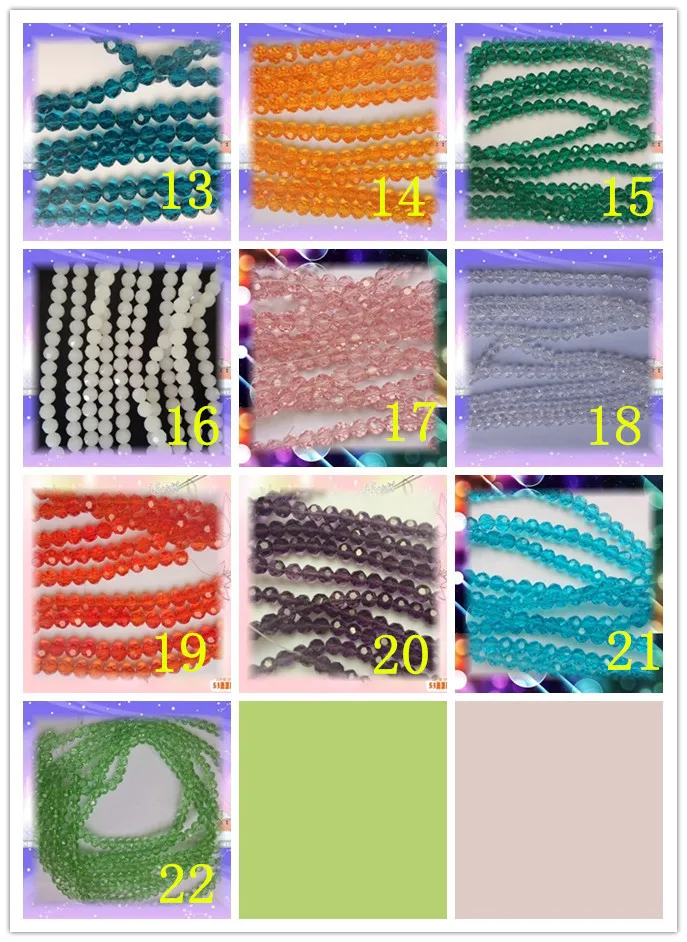 6mm 500pcs/bag 32 Faceted Round Ball Loose Glass Pearl Spacer Bead For Jewelry Making Craft 22 colours for choose
6mm 500pcs/bag 32 Faceted Round Ball Loose Glass Pearl Spacer Bead For Jewelry Making Craft 22 colours for choose