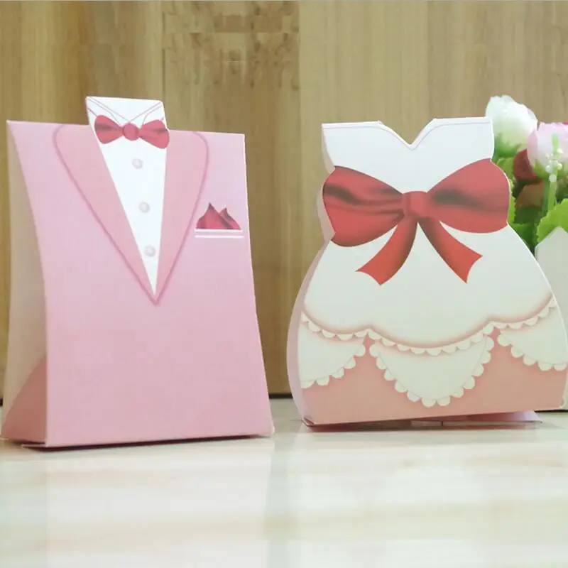 New 100pcs/lot Sweet Love Bridal Gift Cases Groom Tuxedo Dress Gown Wedding Favor Candy Box
New 100pcs/lot Sweet Love Bridal Gift Cases Groom Tuxedo Dress Gown Wedding Favor Candy Box