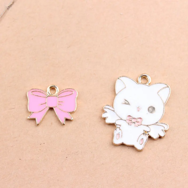 30PCS Fashion Personality Enamel Bowknot Cats Charms Dangle Jewelry DIY Jewelry Bracelet Pendant Accessories Jewelry
30PCS Fashion Personality Enamel Bowknot Cats Charms Dangle Jewelry DIY Jewelry Bracelet Pendant Accessories Jewelry