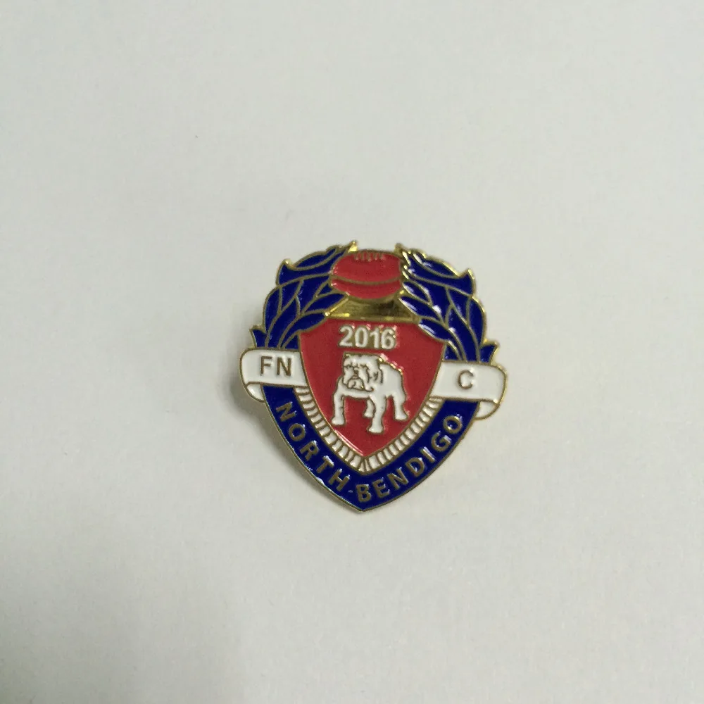 custom lapel pin with a butterfly clutch in die struck process and soft enamel--200pcs--25mm
custom lapel pin with a butterfly clutch in die struck process and soft enamel--200pcs--25mm