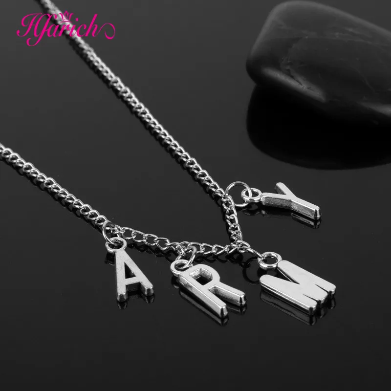Hfarich KPOP Necklace Bangtna Boys Jimin JIN J-Hope Army Pendant Necklaces Choker Collier Accessories Love Yourself Jewelry 2021
Hfarich KPOP Necklace Bangtna Boys Jimin JIN J-Hope Army Pendant Necklaces Choker Collier Accessories Love Yourself Jewelry 2021