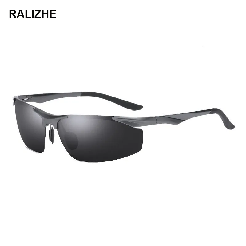 RALIZHE Sunglasses Men Polarized Lens UV400 Alloy Metal Vintage Sun Glasses Brand Designer Male Goggles For Driving Fishing
RALIZHE Sunglasses Men Polarized Lens UV400 Alloy Metal Vintage Sun Glasses Brand Designer Male Goggles For Driving Fishing