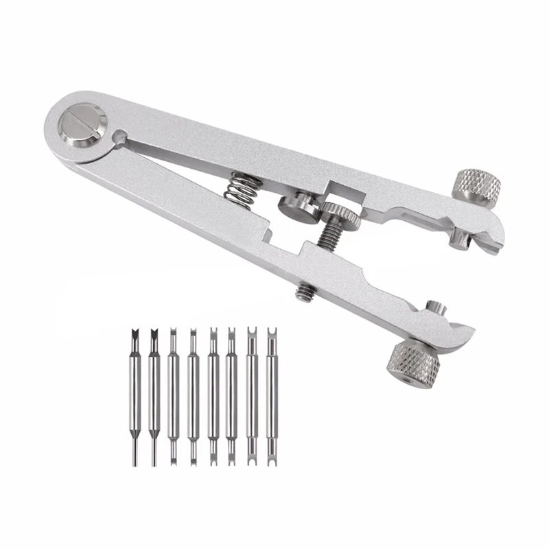 Watch Bracelet Pliers 6825 Standard of Spring Bar Remover Watch Bands Repair Removing Tool
Watch Bracelet Pliers 6825 Standard of Spring Bar Remover Watch Bands Repair Removing Tool