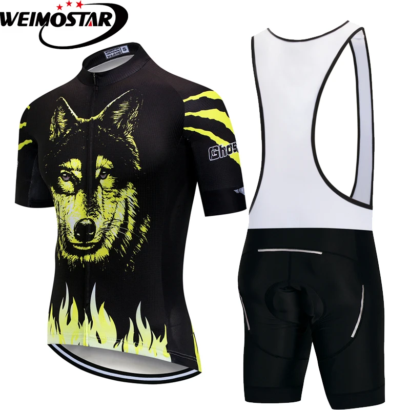 2021 Cycling Jersey Pro Team Bike Men Bicycle Clothing Short Sleeves Ropa Ciclismo Gel Pad Shorts Sets Black Wolf Reflective
2021 Cycling Jersey Pro Team Bike Men Bicycle Clothing Short Sleeves Ropa Ciclismo Gel Pad Shorts Sets Black Wolf Reflective