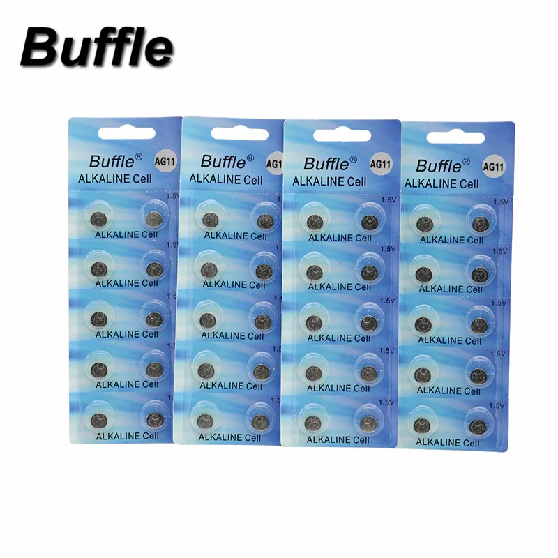 Buffle 40pcs/4packs 1.55V Button Coin Cell Watch Battery AG11 LR47 SR721SW LR721 V362 EE6212
Buffle 40pcs/4packs 1.55V Button Coin Cell Watch Battery AG11 LR47 SR721SW LR721 V362 EE6212