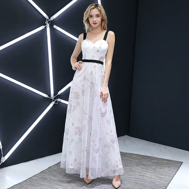 New White V-neck Lace Vestidos De Festa Embroidery Backless A-line Formal Long Evening Dresses Robe De Soiree Prom Party Gowns
New White V-neck Lace Vestidos De Festa Embroidery Backless A-line Formal Long Evening Dresses Robe De Soiree Prom Party Gowns