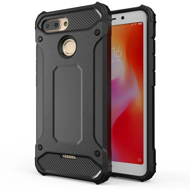Жесткий армированный чехол для Xiaomi Redmi 6, силиконовый чехол повышенной прочности, противоударный бампер для Xiaomi Redmi6
Жесткий армированный чехол для Xiaomi Redmi 6, силиконовый чехол повышенной прочности, противоударный бампер для Xiaomi Redmi6