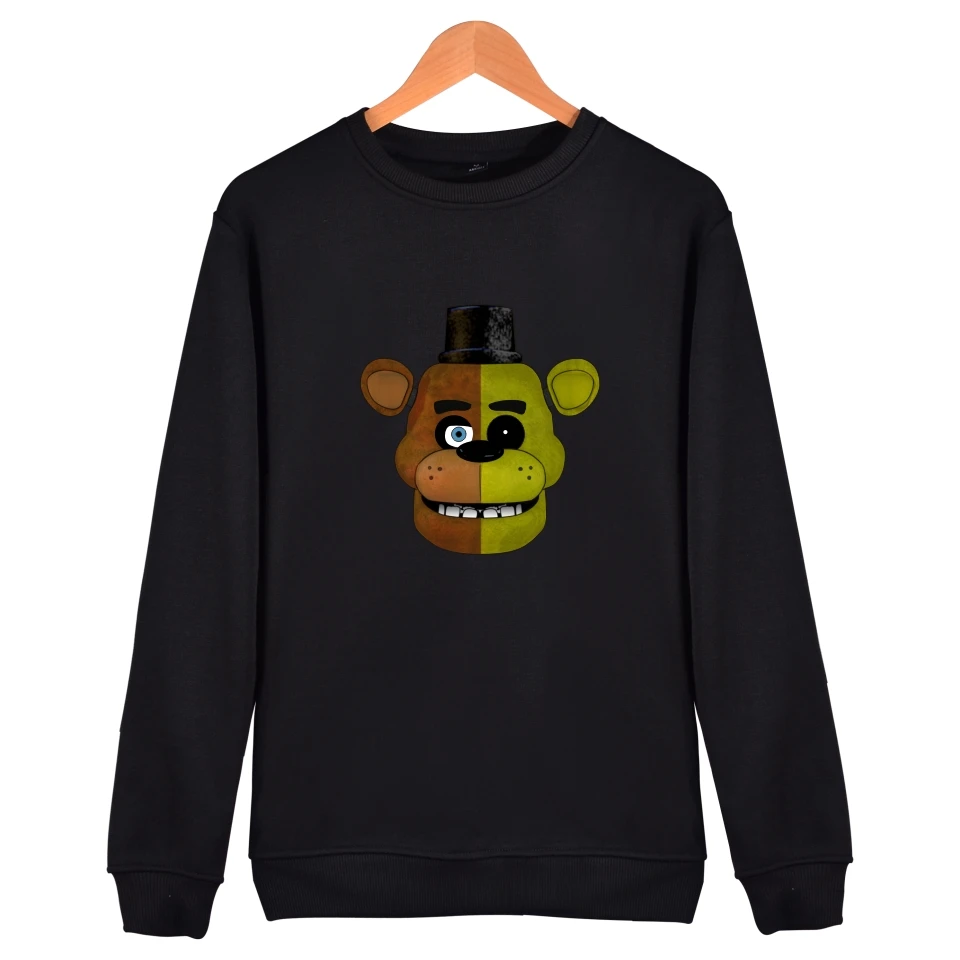 Fnaf свитшоты Five Nights At куртка Фредди Осенняя толстовка с длинными рукавами
