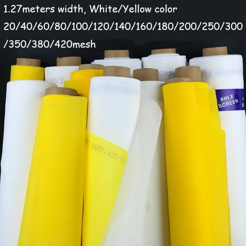 1 meter Screen Printing Fabric Mesh polyester Silk Screen Press Printing White/yellow color 1.27Meters Width
1 meter Screen Printing Fabric Mesh polyester Silk Screen Press Printing White/yellow color 1.27Meters Width