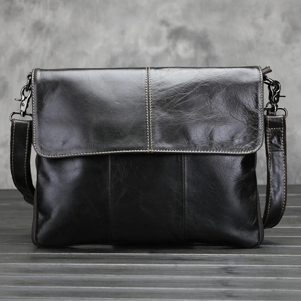 Hot Top Quality Genuine Leather Oil Wax Cowhide Men Messenger Shoulder Tablet PC Laptop Luxury Business Briefcase Cross Body Bag
Hot Top Quality Genuine Leather Oil Wax Cowhide Men Messenger Shoulder Tablet PC Laptop Luxury Business Briefcase Cross Body Bag
