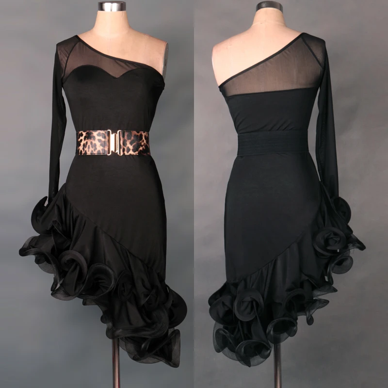 Girls competition Latin dance dress women latin dance costumes for women samba tango dance dress latin dresses with belt
Girls competition Latin dance dress women latin dance costumes for women samba tango dance dress latin dresses with belt