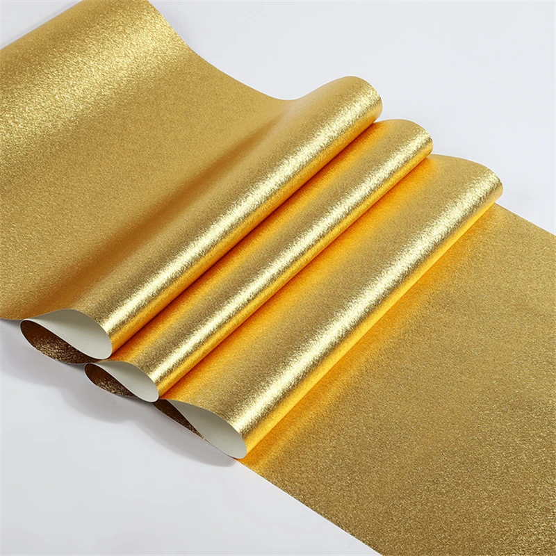 beibehang European minimalist wallpaper gold foil wallpaper bright gold fine brushed ceiling ceiling KTV wallpaper decoration
beibehang European minimalist wallpaper gold foil wallpaper bright gold fine brushed ceiling ceiling KTV wallpaper decoration