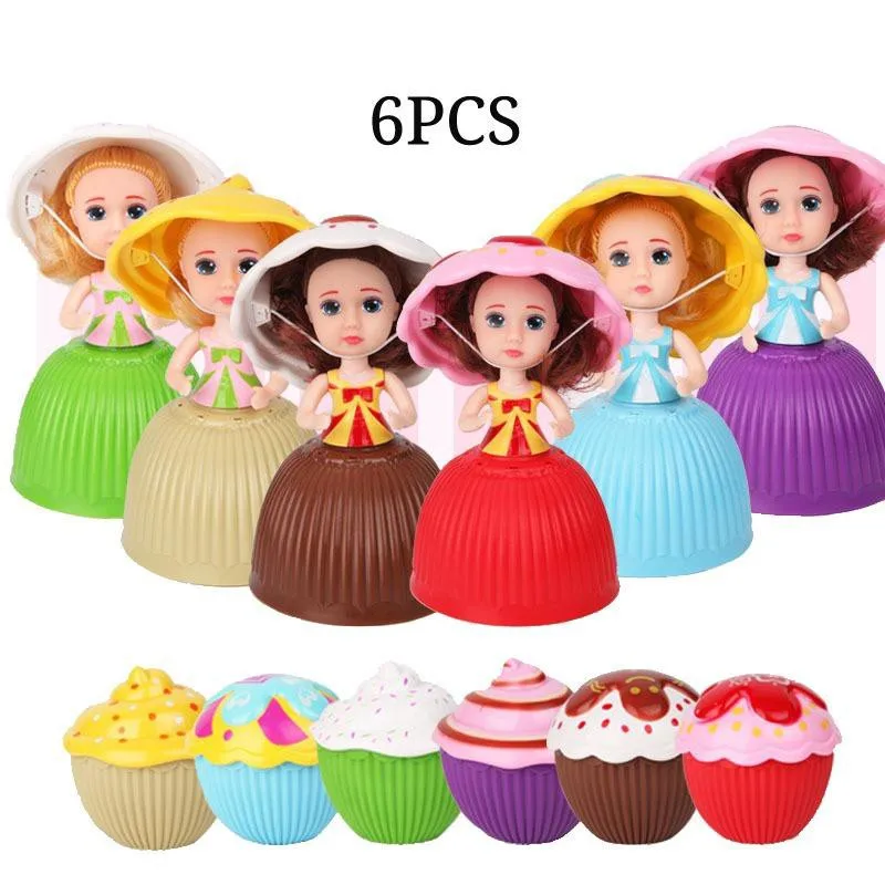 6PCS/Set Mini Beautiful Cake Doll Surprise Cupcake Kids Doll Toys for Kids Transformed Scented Girls Funny Games
6PCS/Set Mini Beautiful Cake Doll Surprise Cupcake Kids Doll Toys for Kids Transformed Scented Girls Funny Games