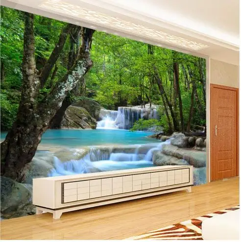 Forest Trees Creek Photography Mural 3D Custom Photo Mural Designer Cheap Wallpaper papel de parede Large Painting Wall Decor
Forest Trees Creek Photography Mural 3D Custom Photo Mural Designer Cheap Wallpaper papel de parede Large Painting Wall Decor