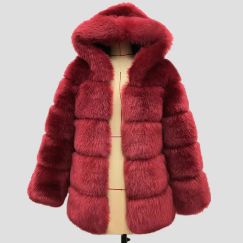 BINYUXD NEW Winter jacke Thick Warm Faux Fur Coa Women Mink Coats Winter Hooded New Faux Fur Jacket Warm Thick Outerwear Jacket
BINYUXD NEW Winter jacke Thick Warm Faux Fur Coa Women Mink Coats Winter Hooded New Faux Fur Jacket Warm Thick Outerwear Jacket