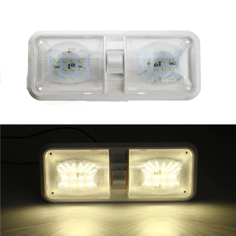 1Pcs 12V Car Dome Light 48LED Plastic Interior Roof Ceiling Reading Lamp for RV Boat Yacht Camper
1Pcs 12V Car Dome Light 48LED Plastic Interior Roof Ceiling Reading Lamp for RV Boat Yacht Camper