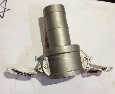 2-1/2" Hose Barb 316 Stainless Steel Cam Lock Socket Coupler Cam-and-Groove Fitting Coupling
2-1/2" Hose Barb 316 Stainless Steel Cam Lock Socket Coupler Cam-and-Groove Fitting Coupling