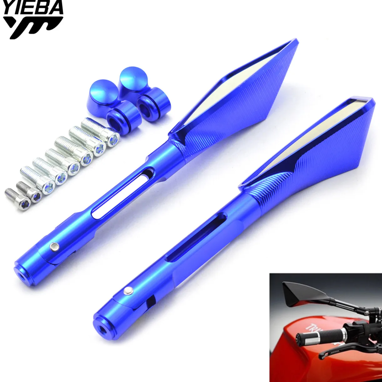 Motorcycle Rearview Mirrors Rear View Side Mirror FOR yamaha YZF R125 YZF R15 YZF R25 YZF R3 MT-02 25 SUZUKI GSXR1300 HAYABUSA
Motorcycle Rearview Mirrors Rear View Side Mirror FOR yamaha YZF R125 YZF R15 YZF R25 YZF R3 MT-02 25 SUZUKI GSXR1300 HAYABUSA