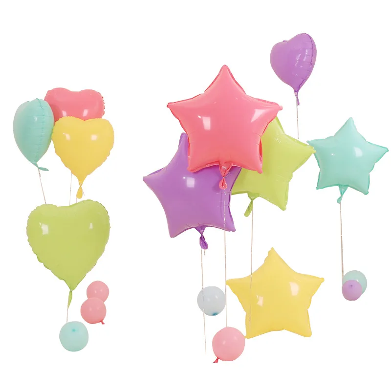 10pcs Stars Love Balloons Aluminum Foil Balloons Wedding Decoration Party Brithday Decoration Toys Balls Festive Supplies
10pcs Stars Love Balloons Aluminum Foil Balloons Wedding Decoration Party Brithday Decoration Toys Balls Festive Supplies