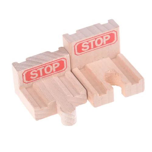 End Bumper Buffer Stop Set Wooden Railway Track Accessories Wooden Train Tracks Set Blocks Toys Bloques De Construccion 1pair
End Bumper Buffer Stop Set Wooden Railway Track Accessories Wooden Train Tracks Set Blocks Toys Bloques De Construccion 1pair