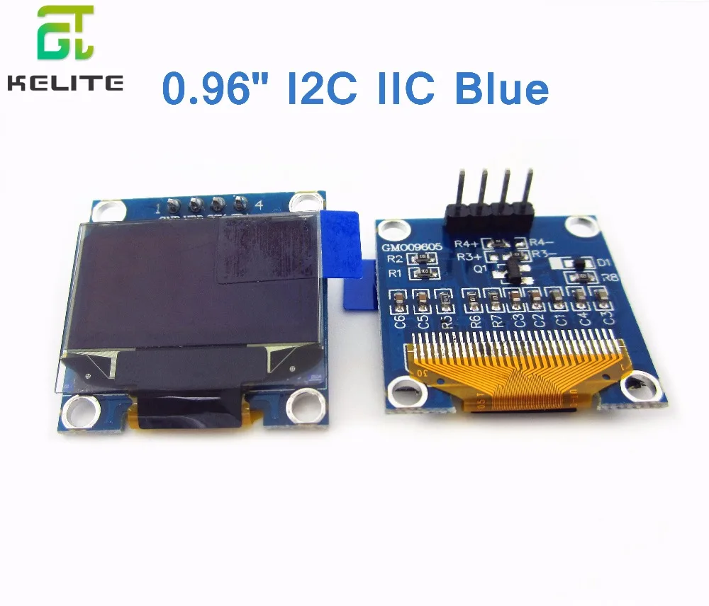 10 шт. 128X64 синий OLED ЖК светодиодный дисплей модуль 0 96 "I2C IIC SPI серийный