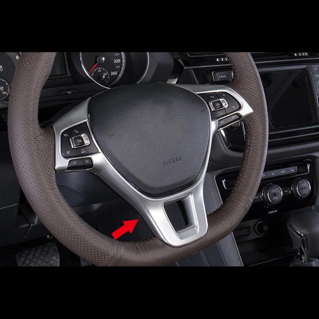 For Tiguan MK2 2017 2018 ABS Matte Car Steering wheel Button frame cover trim Car Accessories Styling 1pcs
For Tiguan MK2 2017 2018 ABS Matte Car Steering wheel Button frame cover trim Car Accessories Styling 1pcs