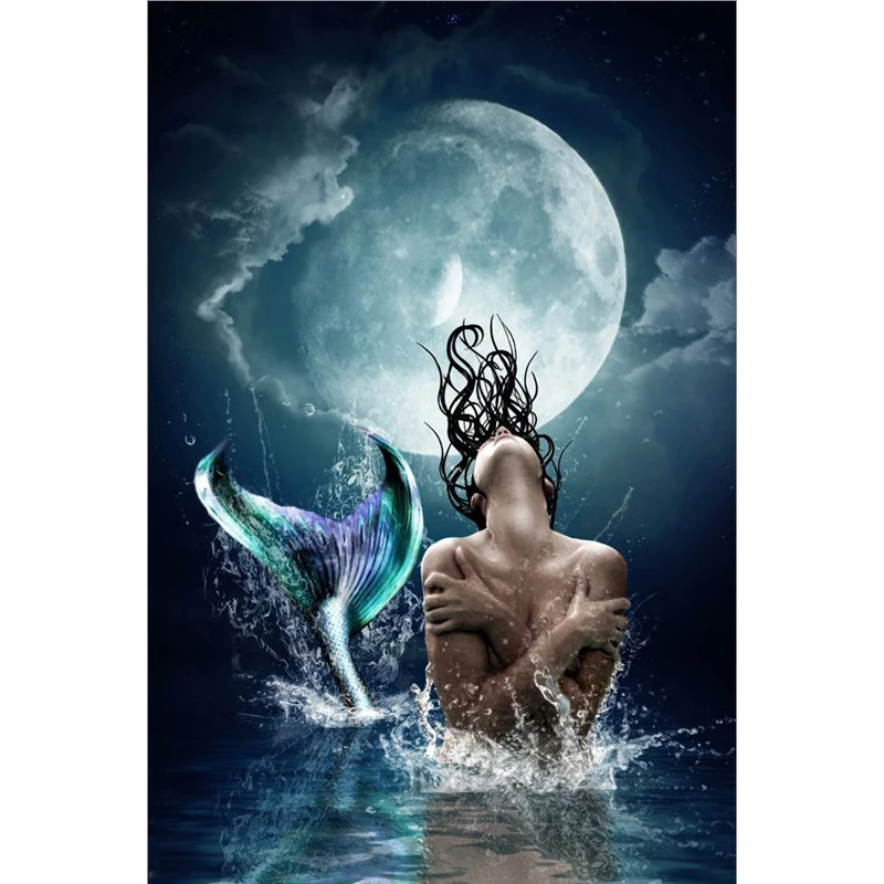5D Diy Diamond embroidery"Mermaid"Cross Stitch full square diamond painting,puzzle,home decor Y2977
5D Diy Diamond embroidery"Mermaid"Cross Stitch full square diamond painting,puzzle,home decor Y2977