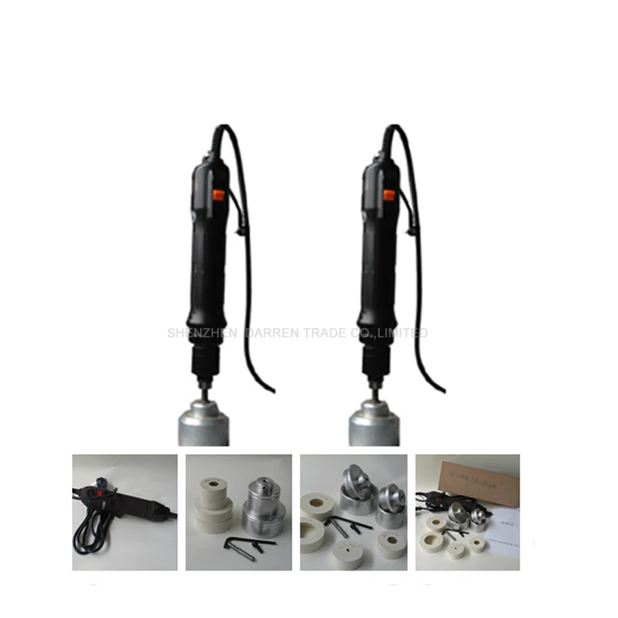 Bottle Capping Machine Handheld Manual Electric Capping machine 220V 80w for 10-50 mm SF-1550 1pc
Bottle Capping Machine Handheld Manual Electric Capping machine 220V 80w for 10-50 mm SF-1550 1pc