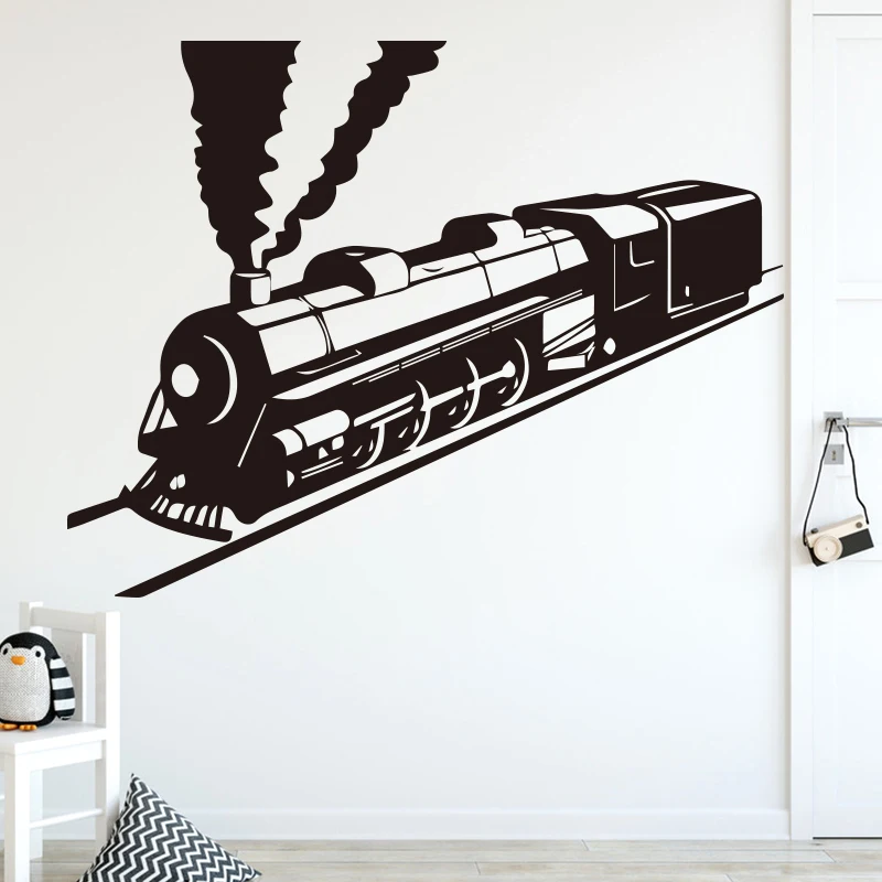Galloping Train Wall Art Decal Wall Stickers PVC Material DIY Mural Art for Living Room Backdrop Decoration Accessorise
Galloping Train Wall Art Decal Wall Stickers PVC Material DIY Mural Art for Living Room Backdrop Decoration Accessorise