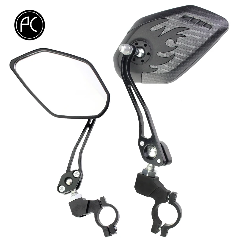 PCycling Bicycle Handlebar Rear View Mirror 3k Carbon Pattern 360 Rotate Racing Mountain Bike Parts Reflective Safety Mirror
PCycling Bicycle Handlebar Rear View Mirror 3k Carbon Pattern 360 Rotate Racing Mountain Bike Parts Reflective Safety Mirror