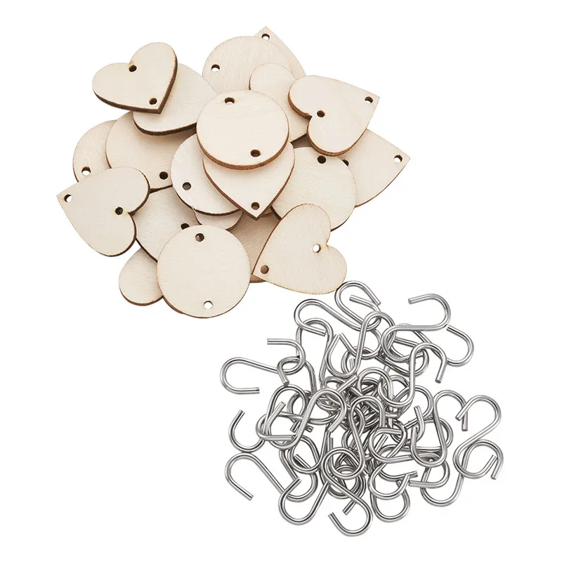 Pandahall DIY Links Jewelry Findings, Wood Heart Round Links S Shape Hook Jump Rings & Split Rings Accessories 30x2.5mm Set
Pandahall DIY Links Jewelry Findings, Wood Heart Round Links S Shape Hook Jump Rings & Split Rings Accessories 30x2.5mm Set