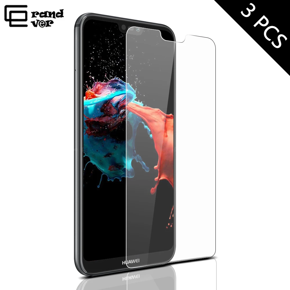 3 шт. закаленное стекло для Huawei P20 Lite Pro Защита экрана Mate 10 P10 Honor 9 на защитный