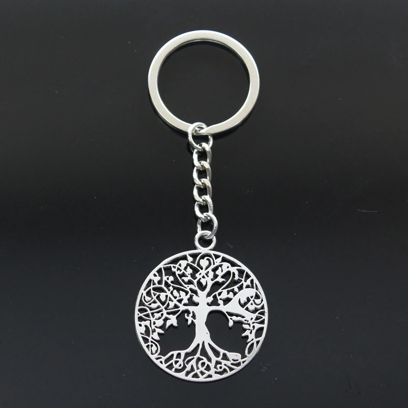 Hot Fashion Peace World Tree 40x35mm Pendant 30mm Key Ring Metal Chain Silver Color Men Car Gift Souvenirs Keychain Dropshipping
Hot Fashion Peace World Tree 40x35mm Pendant 30mm Key Ring Metal Chain Silver Color Men Car Gift Souvenirs Keychain Dropshipping