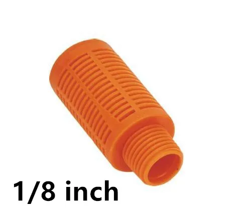 10 шт./партия пластиковый глушитель резьба 1/8 дюйма|air connector|plastic silencerpneumatic air |