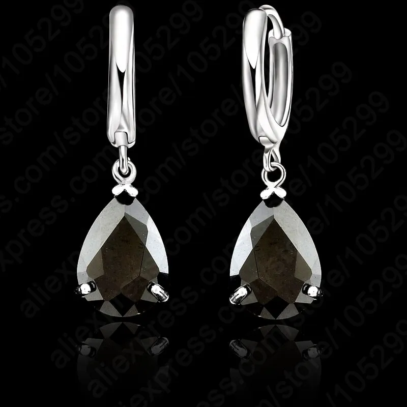 Fashionable Water Drop AAA Zircon Crystal Woman Lever Back Loop Earrings 925 Sterling Silver Brincos Jewelry
Fashionable Water Drop AAA Zircon Crystal Woman Lever Back Loop Earrings 925 Sterling Silver Brincos Jewelry