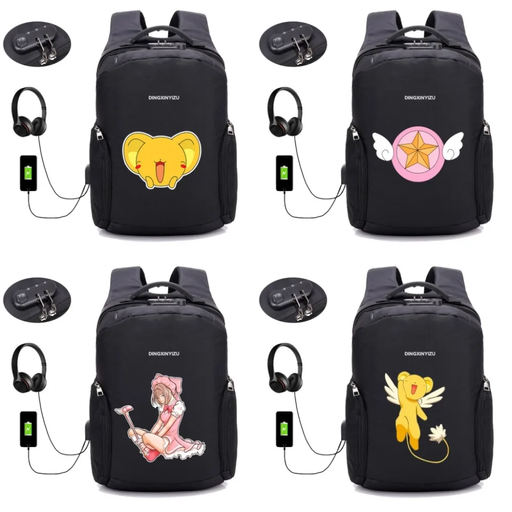 Аниме Cardcaptor Sakura рюкзак Сакура рюкзак с защитой от краж с зарядка через USB рюкзак для мужчин и женщин сумка для ноутбука школьный рюкзак 20 стиль
Аниме Cardcaptor Sakura рюкзак Сакура рюкзак с защитой от краж с зарядка через USB рюкзак для мужчин и женщин сумка для ноутбука школьный рюкзак 20 стиль