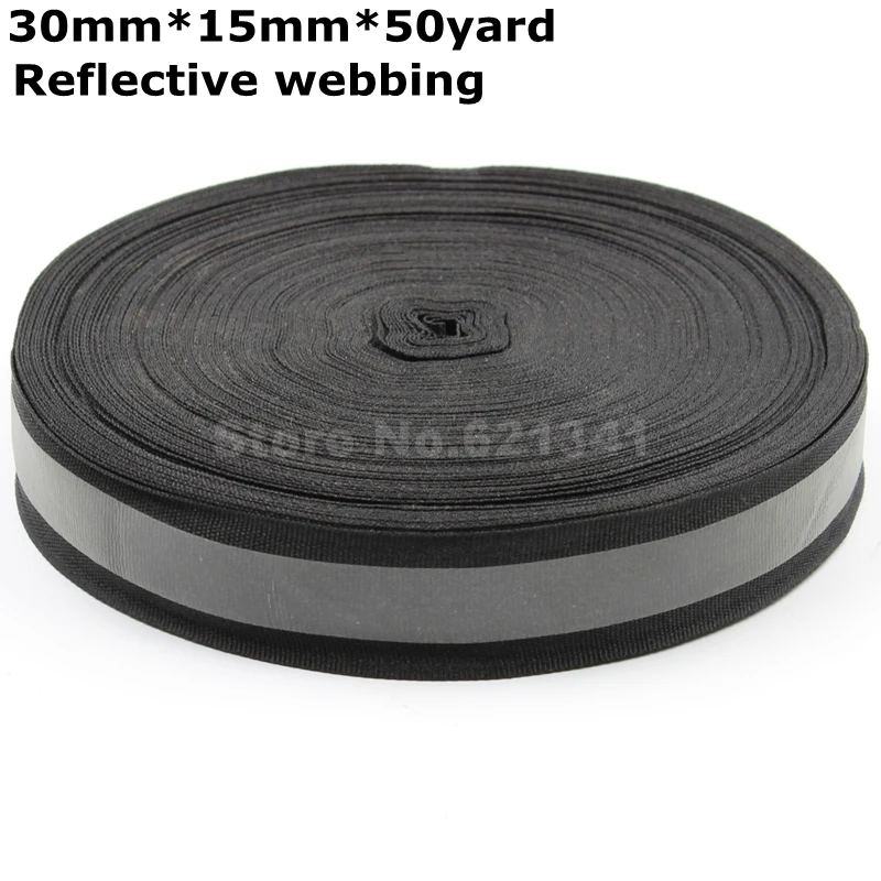 30mm*15mm(W) Reflective Fabric Tape Strip Edging Braid Trim Reflective Webbing Ribbon Sew On Clothes 50 yards (45.7 meters)
30mm*15mm(W) Reflective Fabric Tape Strip Edging Braid Trim Reflective Webbing Ribbon Sew On Clothes 50 yards (45.7 meters)