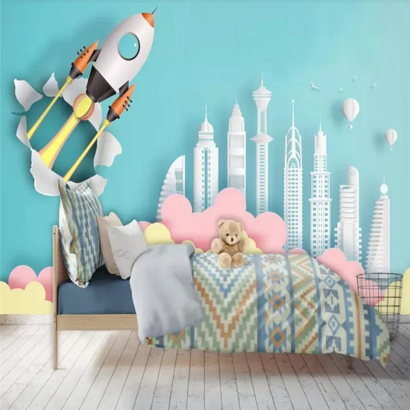 Пользовательские обои 3D космический корабль город детский фон украшение стены водонепроницаемый материал
Пользовательские обои 3D космический корабль город детский фон украшение стены водонепроницаемый материал