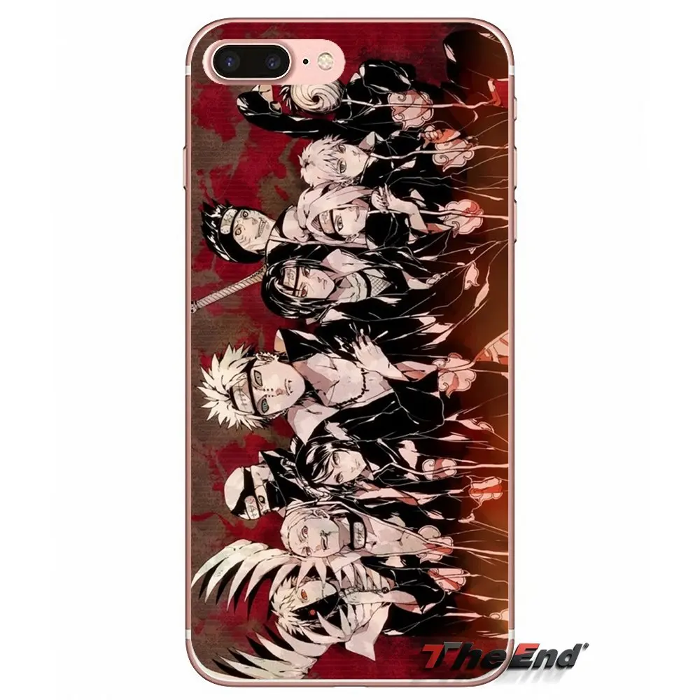 Чехол для Samsung Galaxy Note 3 4 5 Grand Core Prime S3 S4 S5 MINI S6 S7 edge S8 S9 Plus Naruto Uzumaki Kakashi Hinata Akatsuki |