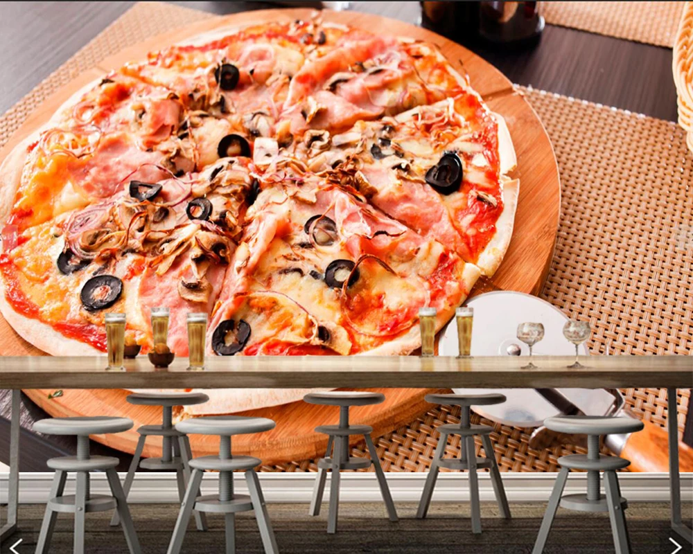 Papel de pared Fast food Pizza Food 3d wallpaper,fast food shop living room dining room kitchen restaurant bar paper home decor
Papel de pared Fast food Pizza Food 3d wallpaper,fast food shop living room dining room kitchen restaurant bar paper home decor