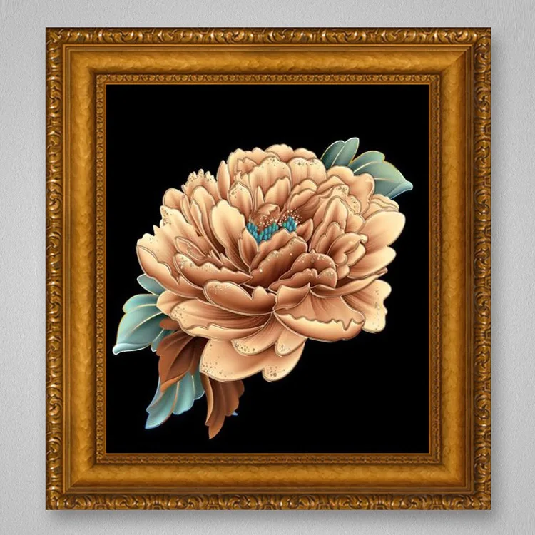 New mosaic full laid diamond painting embroidery beads golden peony flower black dream diamond cross stitch beads painting
New mosaic full laid diamond painting embroidery beads golden peony flower black dream diamond cross stitch beads painting