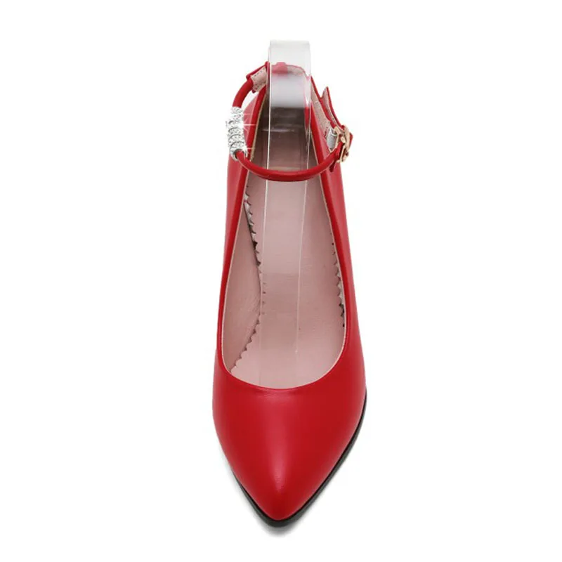 Spring Autumn Women Pumps Big Size Lady Shoes High Wedges Heels Pointed Toe Casual Fashion Shallow Buckle Strap Crystal Rome
Spring Autumn Women Pumps Big Size Lady Shoes High Wedges Heels Pointed Toe Casual Fashion Shallow Buckle Strap Crystal Rome